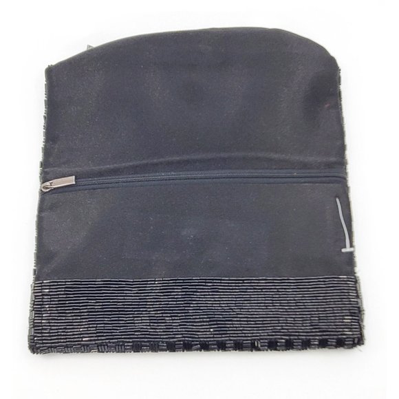 Grab the Stunning INC Black Lindsayy XX Lurex Clutch at a Reduced Price! - Picture 2 of 4